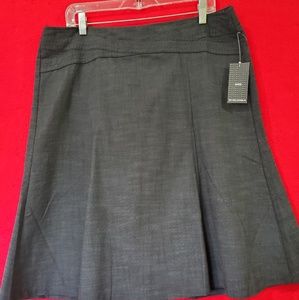New York Clothing Co. Charcoal Skirt